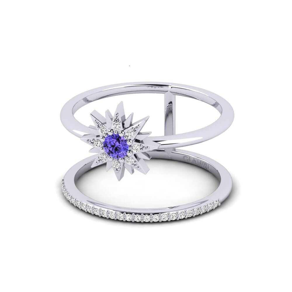 Tanzanita Anillo Couplestar