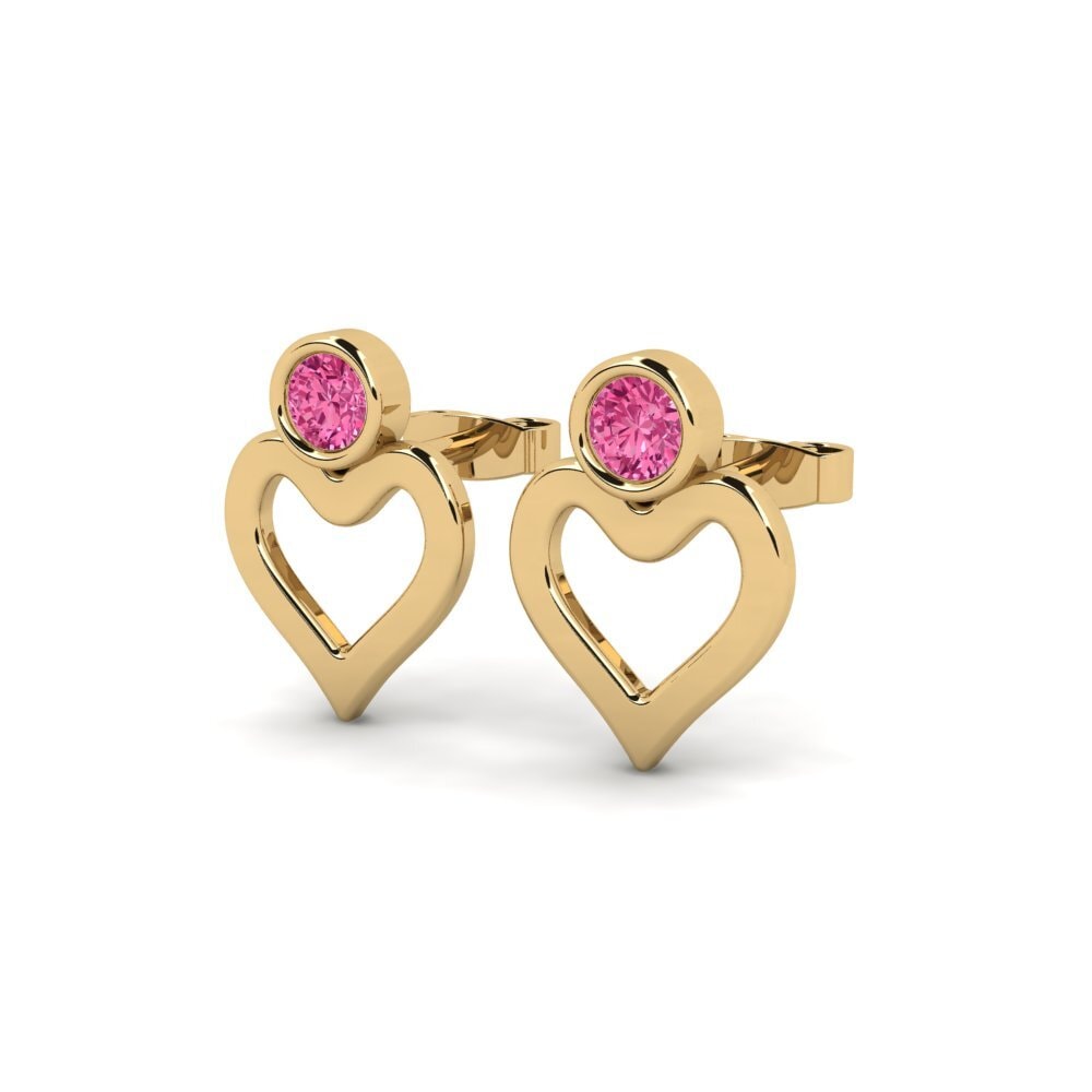 Pink Tourmaline Women's Earring Coussey