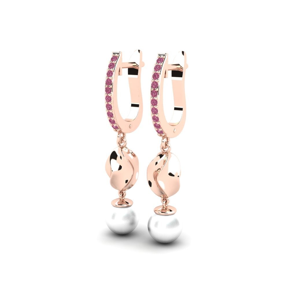 Rhodolite Garnet Women's Earring Cousul