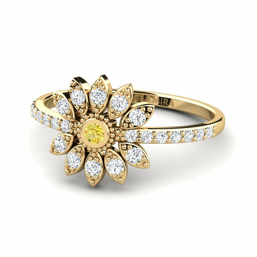 Yellow Sapphire Ring Cowle