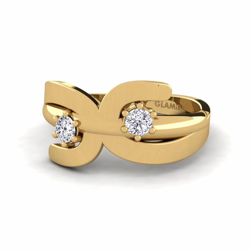 Diamant Bague Cresting