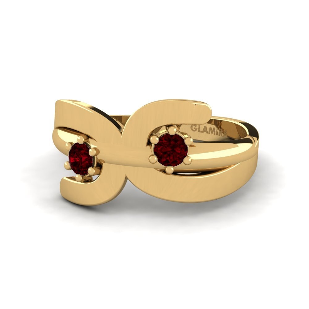 Garnet Ring Cresting