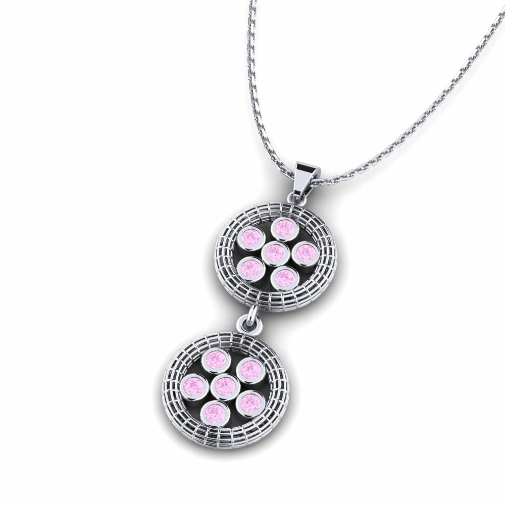 Pink Sapphire Women's Pendant Cretinisme
