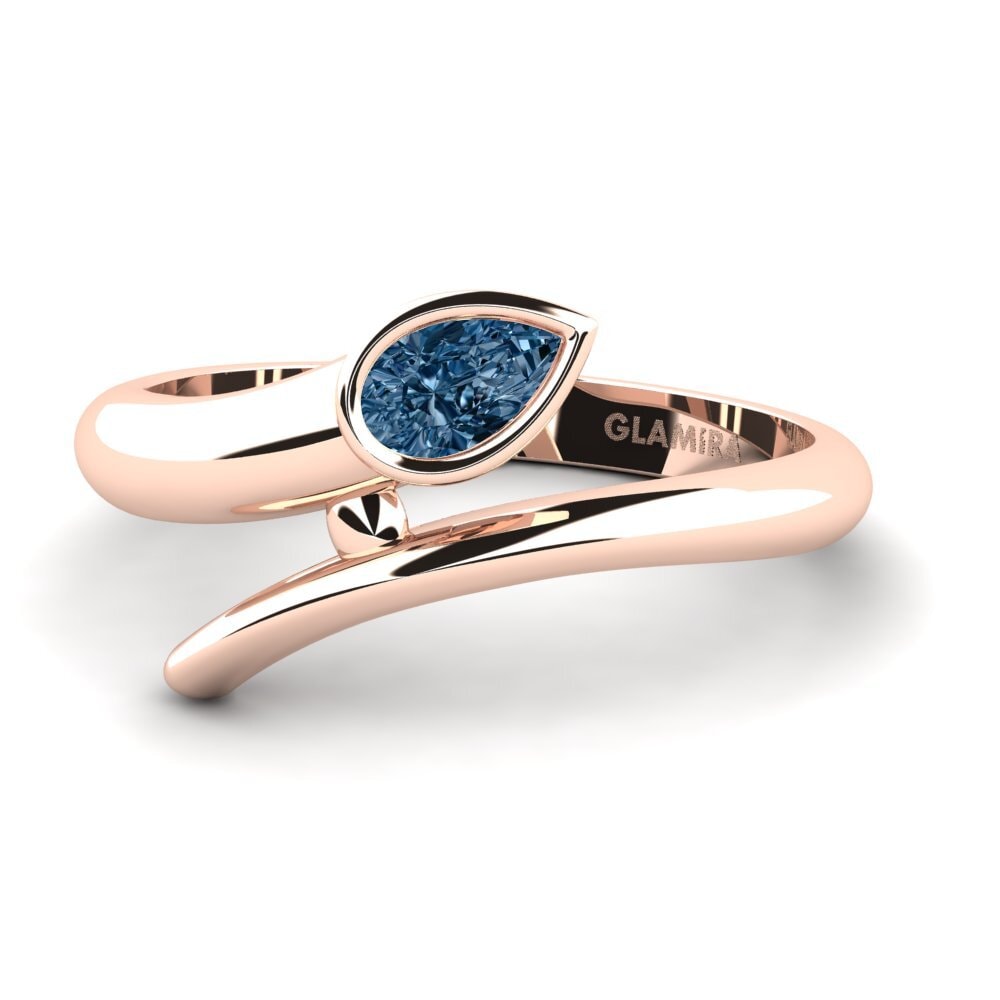 Blauer Diamant Ring Crevaison