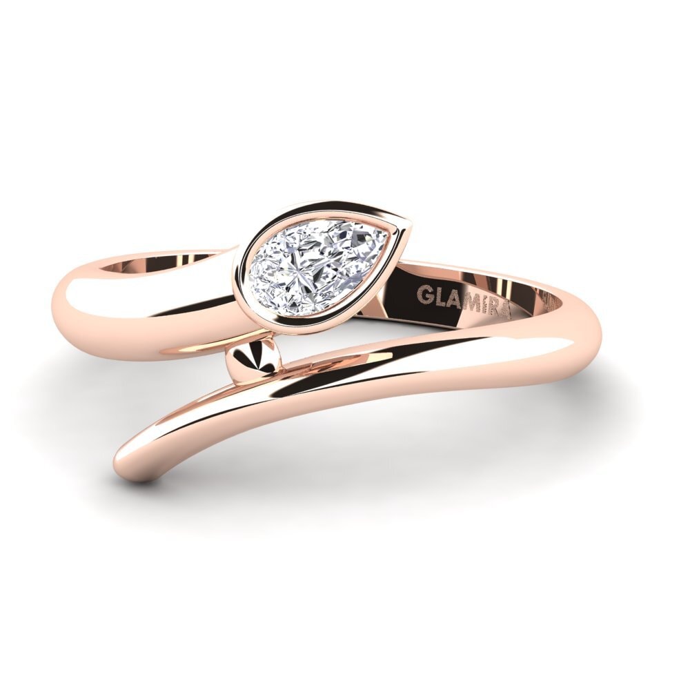 Labor-gezüchteter Diamant Ring Crevaison