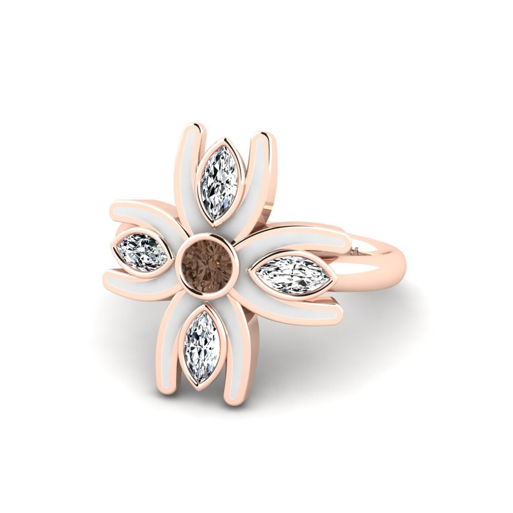 Fashion Smoky Quartz Rings