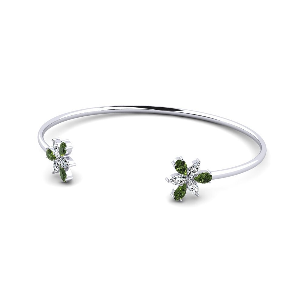 Brazaletes Paladio Zafiro Verde Puño