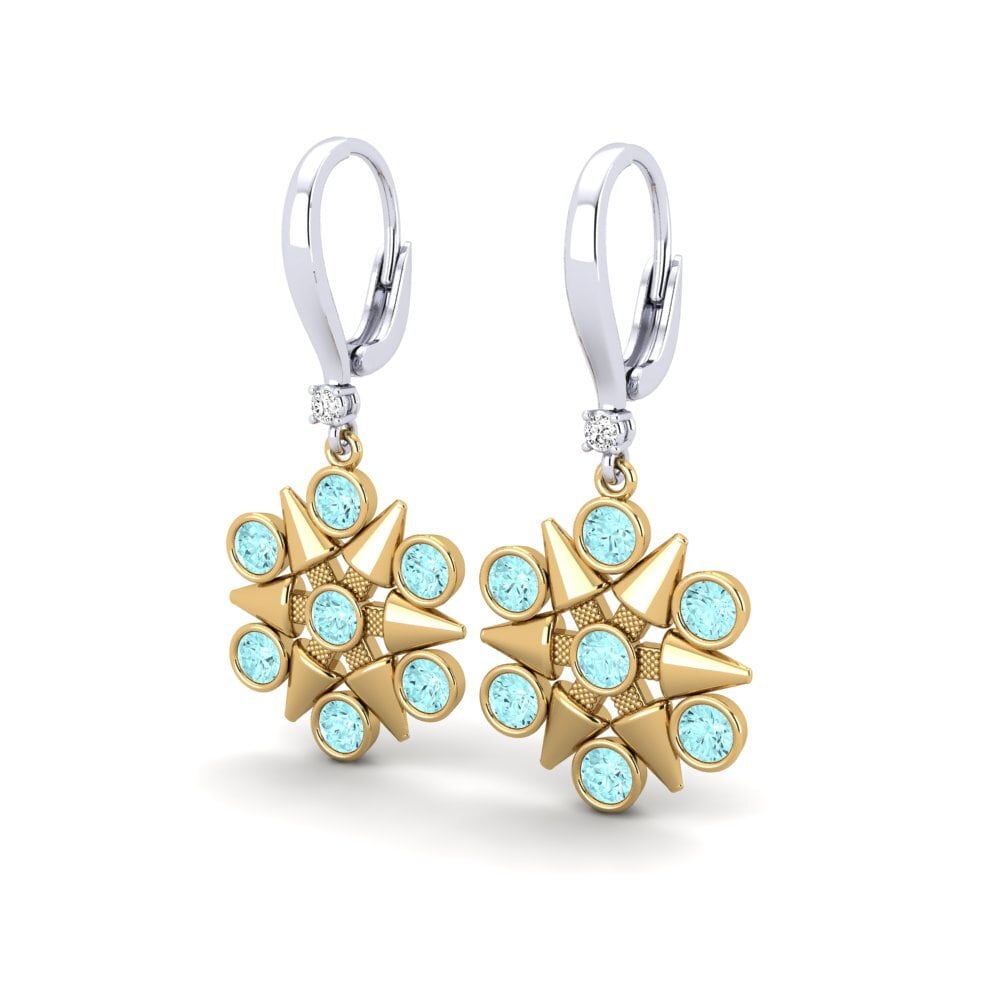 Aquamarine Women's Earring Cudlis