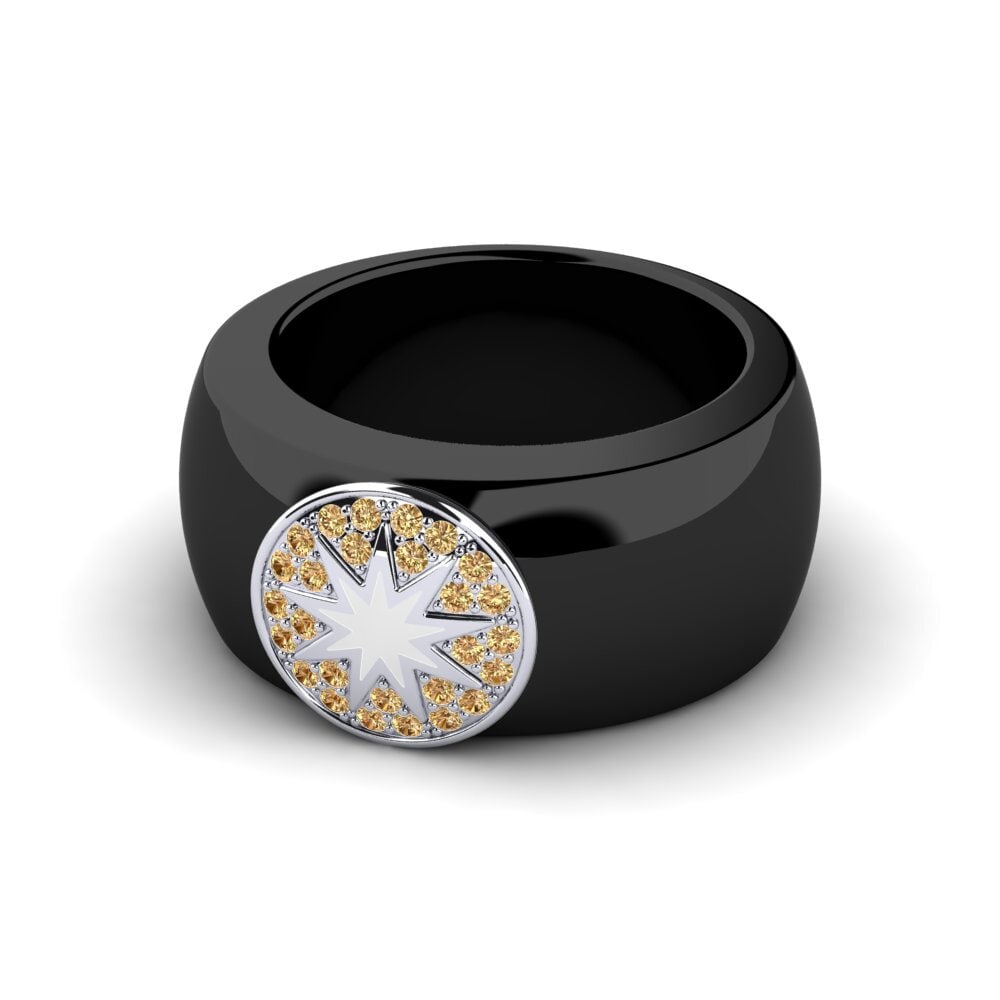 Diamante café Anillo Cuit