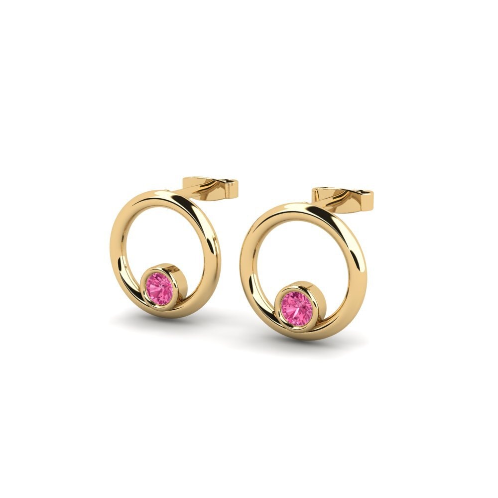 Pink Tourmaline Women's Earring Culinaire