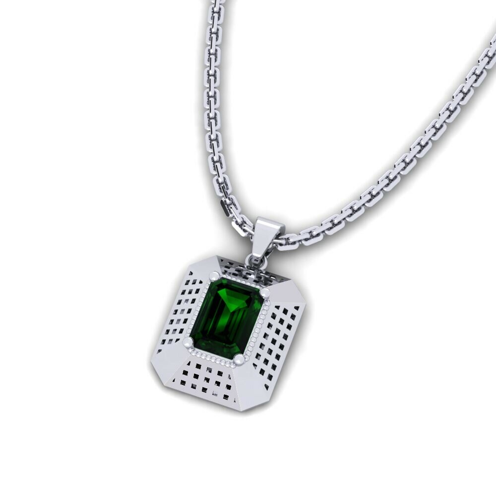 Green Tourmaline Women's Pendant Cullodina