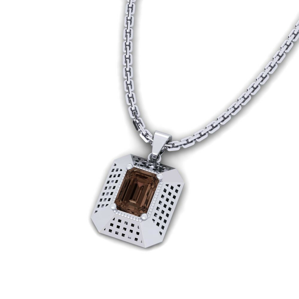 Smoky Quartz Women's Pendant Cullodina