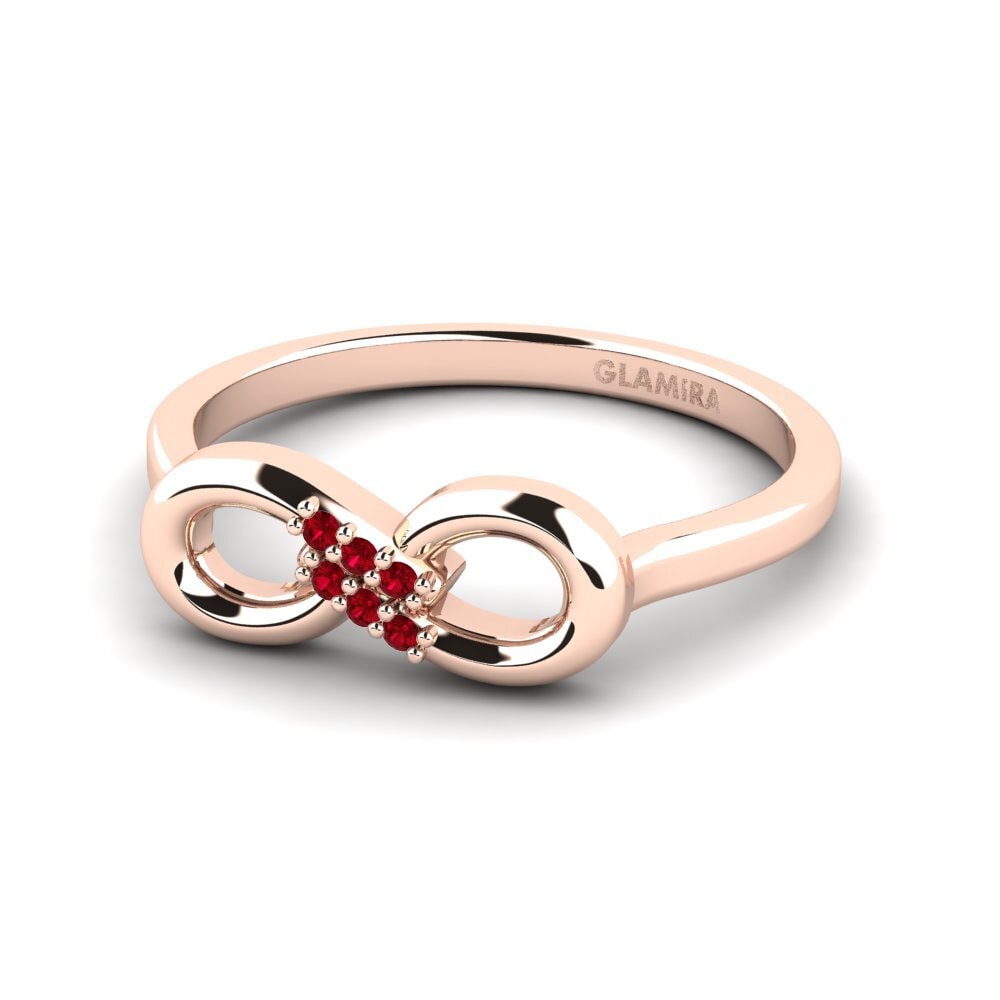Circonita Roja Anillo Cunnette