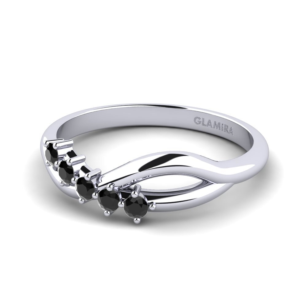 Diamante Negro Anel Curateur