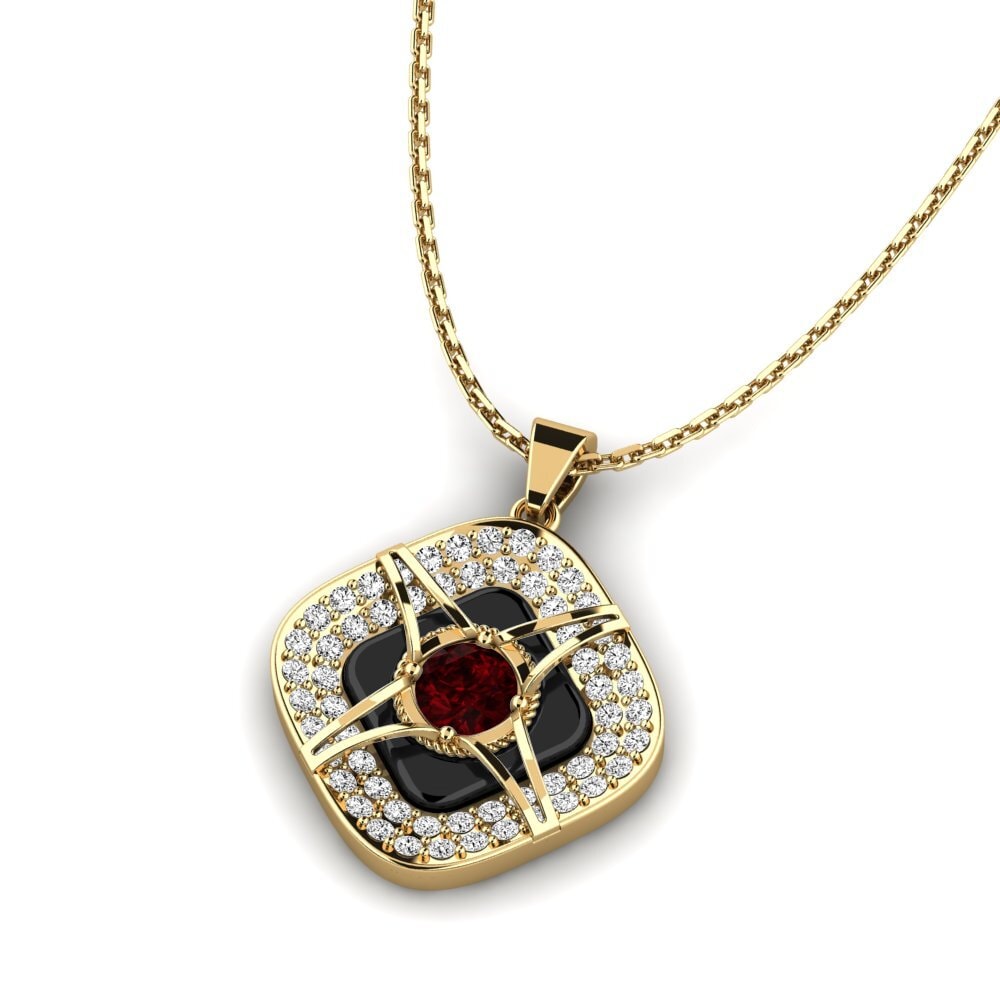 Garnet Women's Pendant Cusson