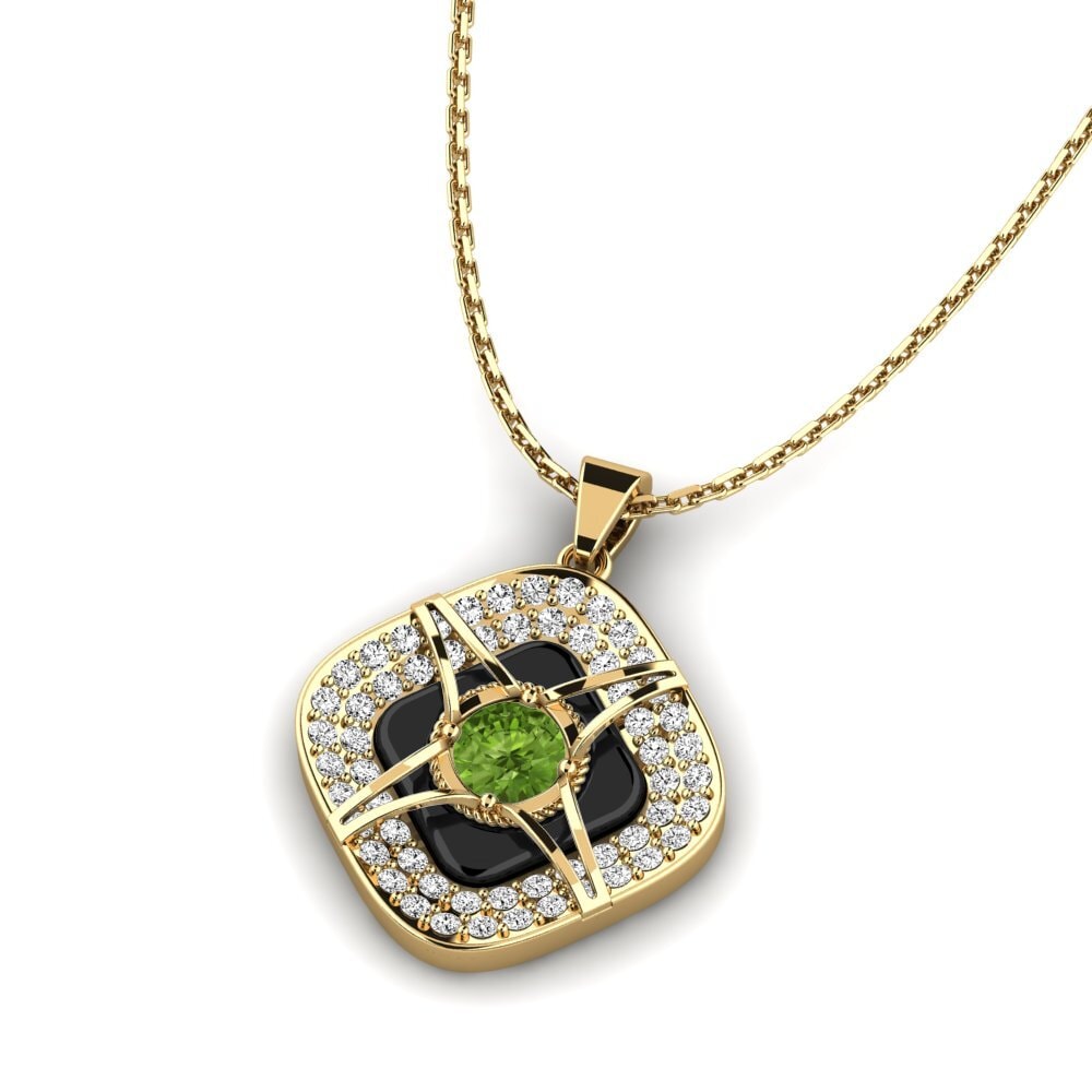 Peridoto Colgante de Mujer Cusson