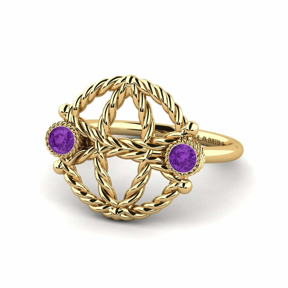 Améthyste Bague Cygned