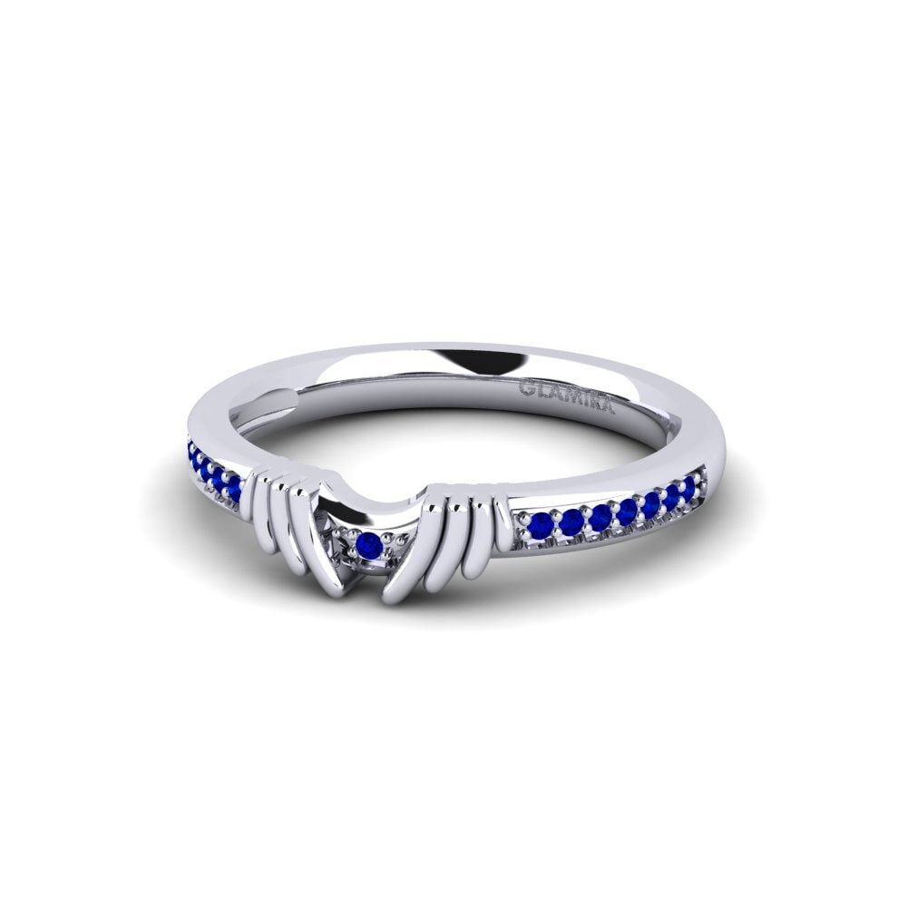 Sapphire Bridal Set Snazy Ring B