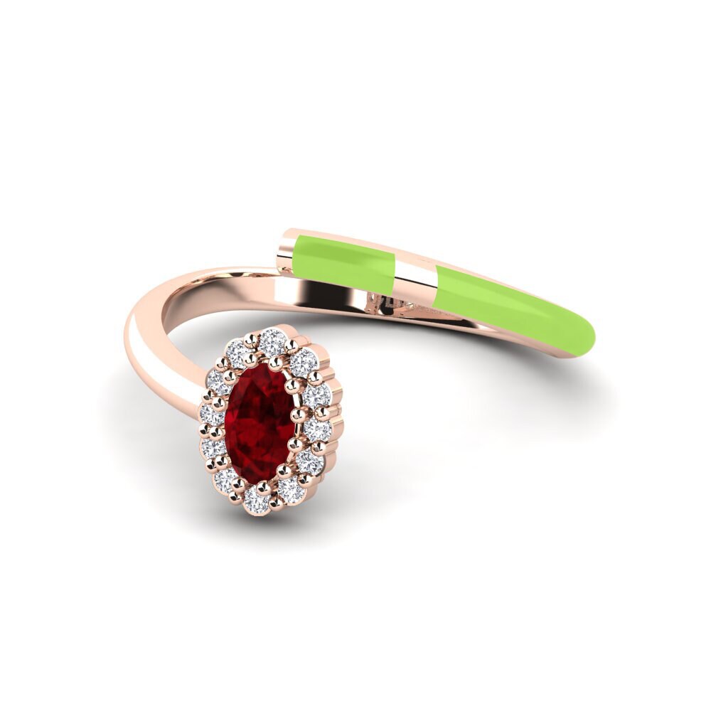 Rotgold 585 Ring Dagsboro