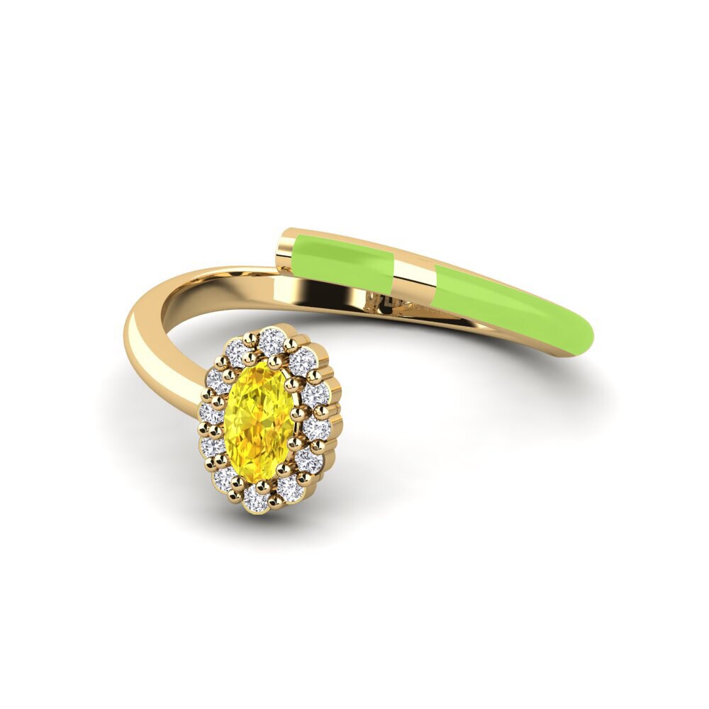 Saphir Jaune Bague Dagsboro