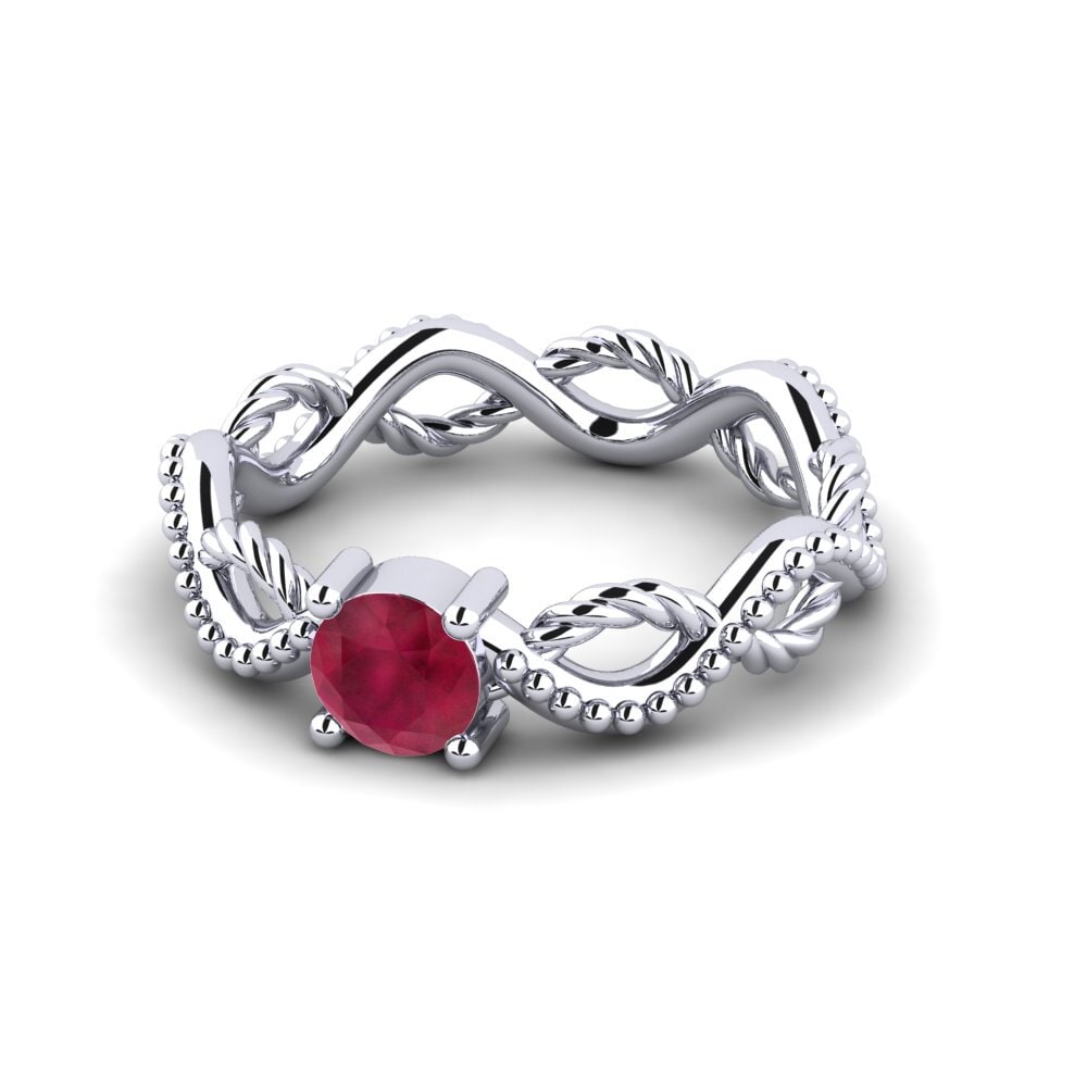 Rubí Anillo de Mujer Daister
