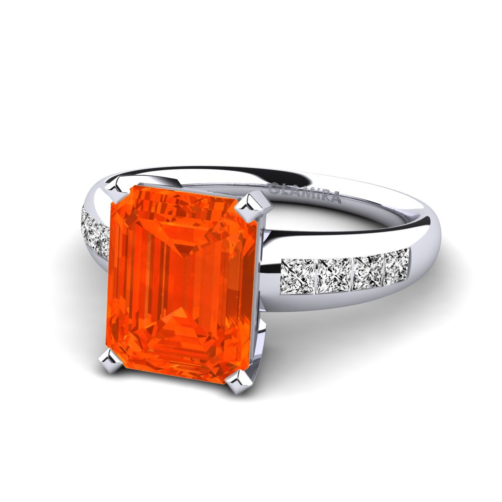 Fire-Opal Engagement Ring Dalinda