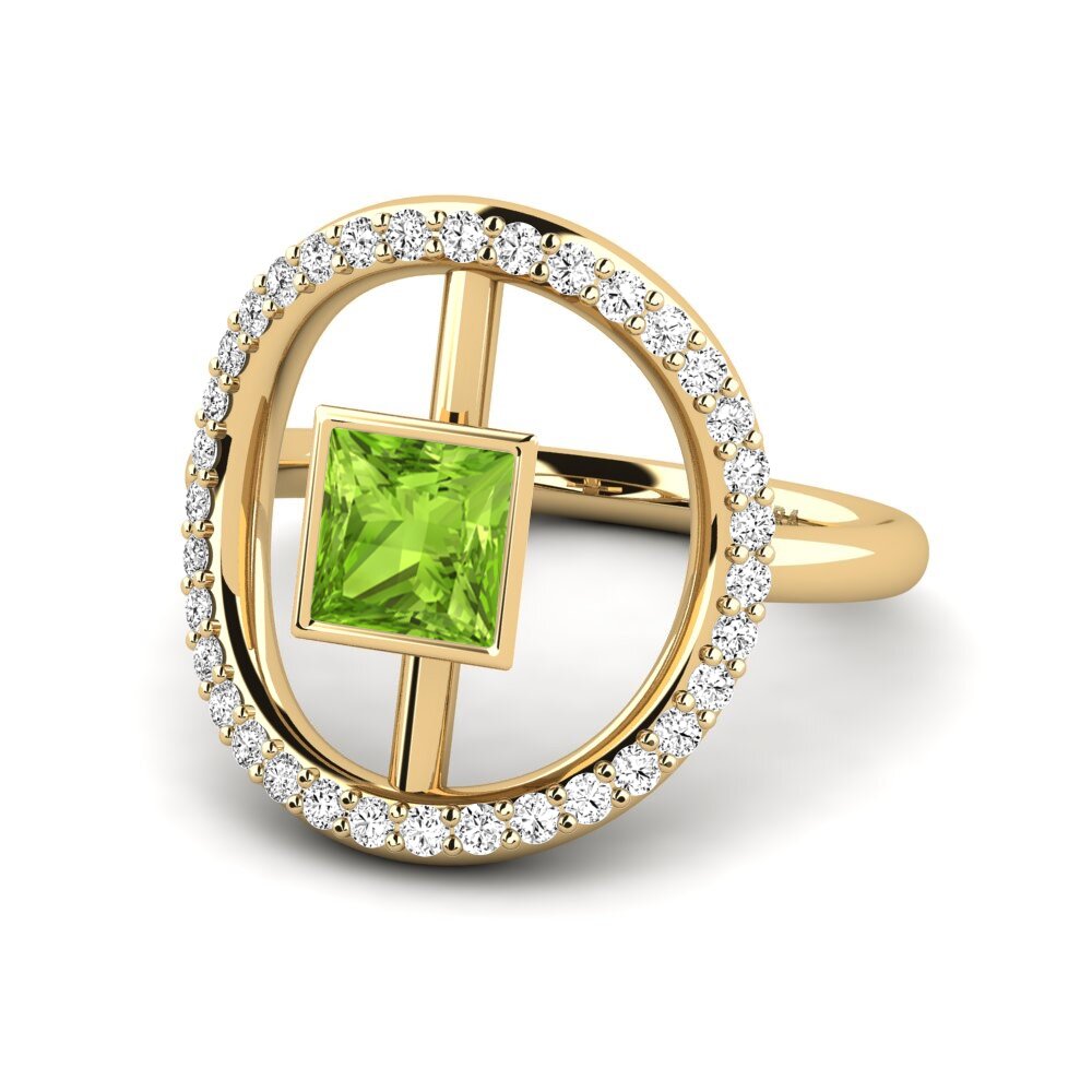 Princesa Peridoto Anillo Dama