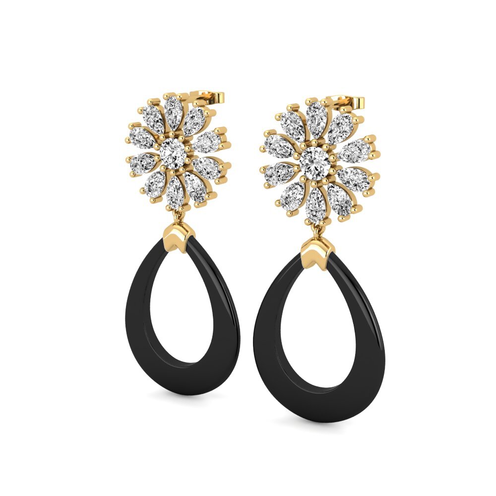 Moissanite Brincos Feminino Dande