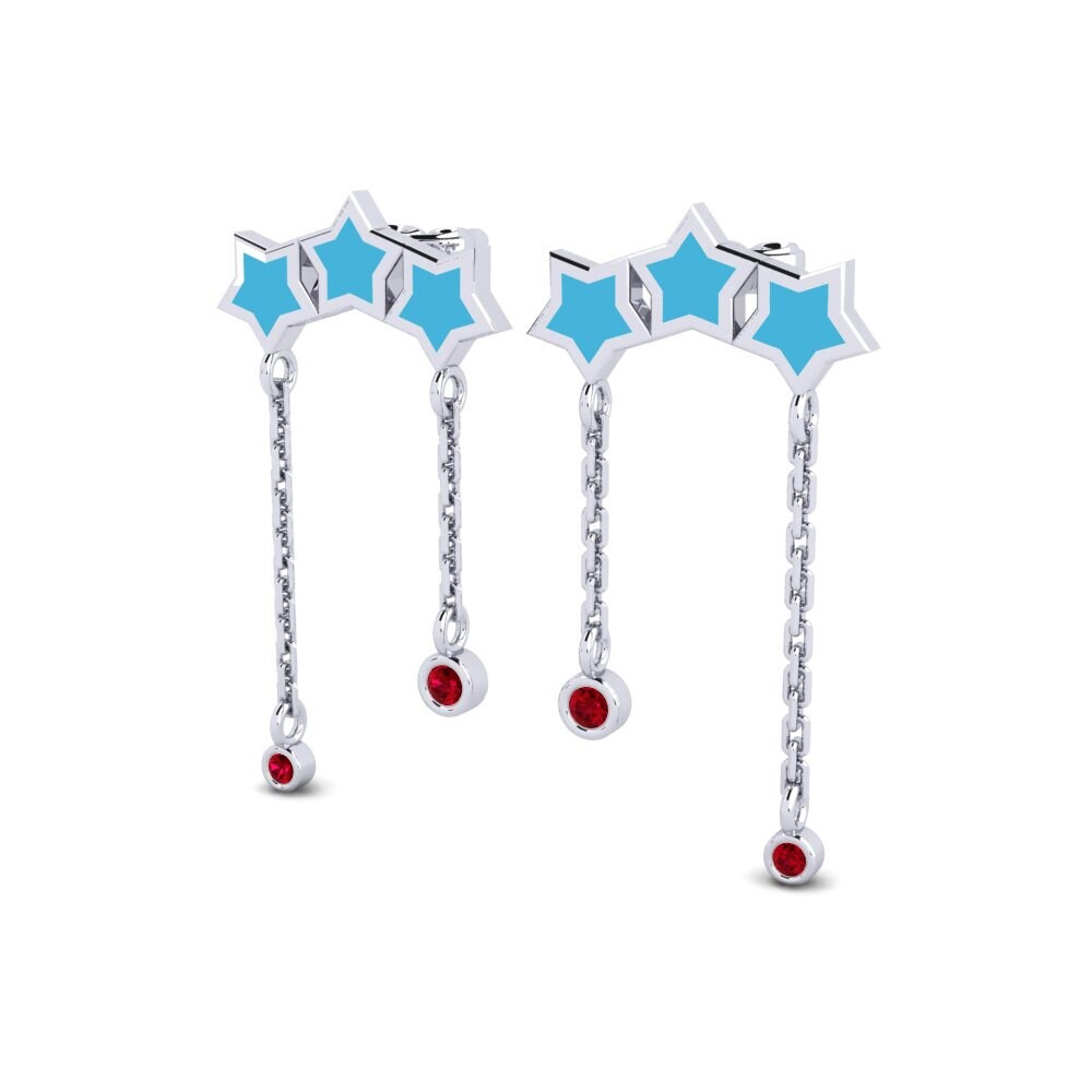 Red Zirconia Women's Earring Danillene