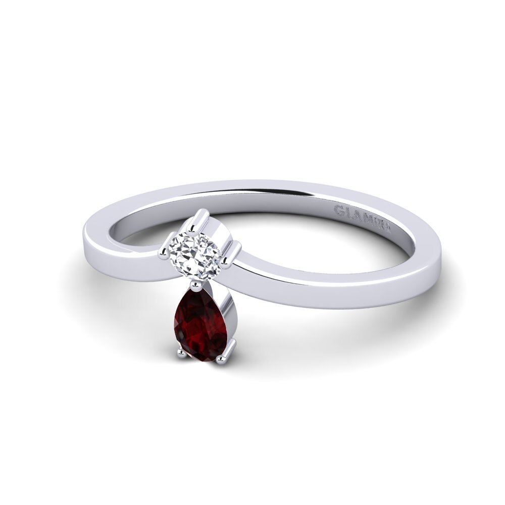 Garnet Ring Danita