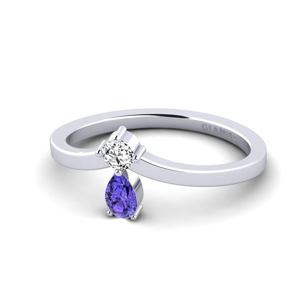 Tanzanita Anillo Danita