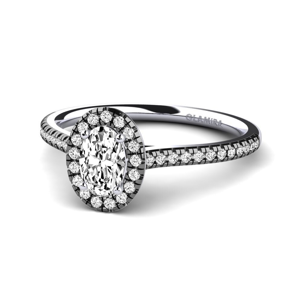 Moissanite Engagement Ring Dannielle 0.36 crt