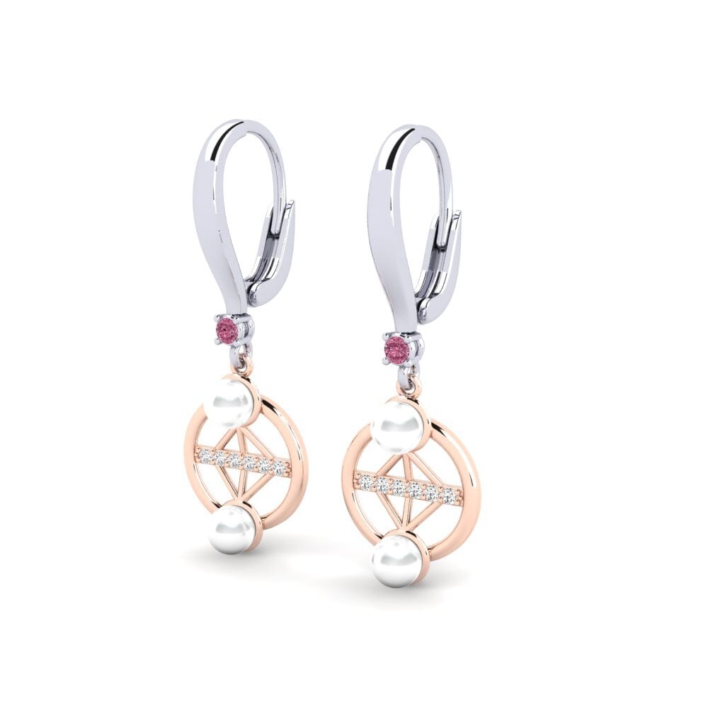 Rhodolite Garnet Women's Earring Danrilobas