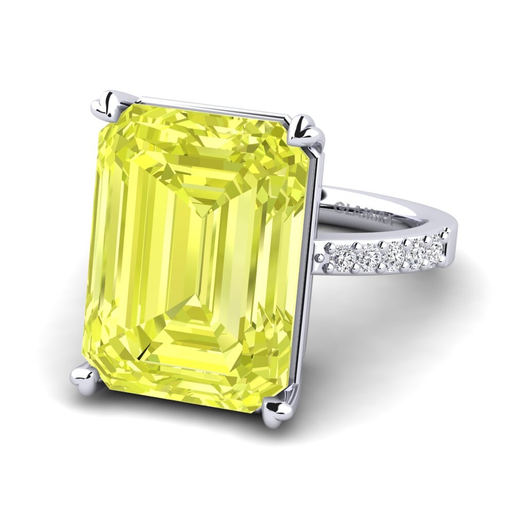 Lemon Quartz Ring Darcie