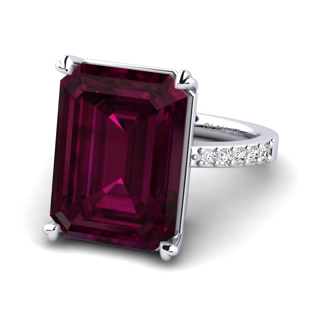 Rhodolite Garnet Ring Darcie