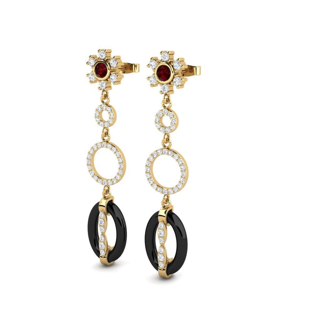 Garnet Women's Earring Dardana