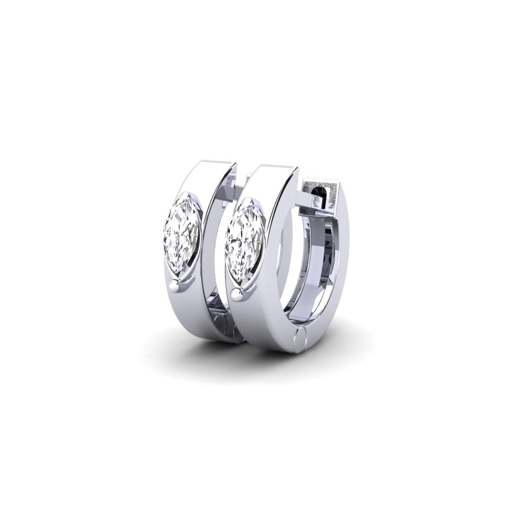 Marquise Diamant Kvindes ørering Darejani