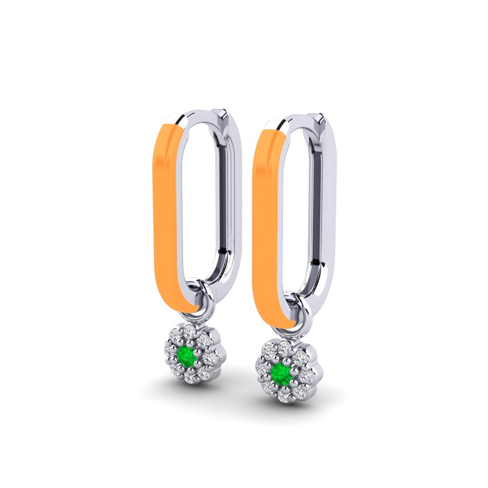 Plata 925 Pendiente de mujer Darien