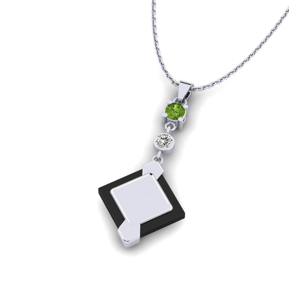 Peridoto Colgante de Mujer Davsiy