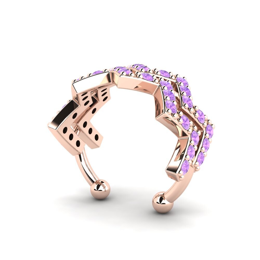 Oro Rosso 375 Orecchino da donna Deandra