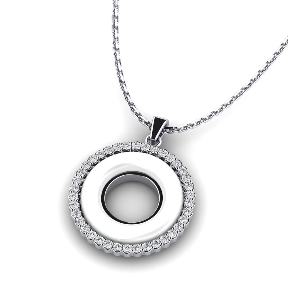 Diamante cultivado en laboratorio Colgante de Mujer Deborad