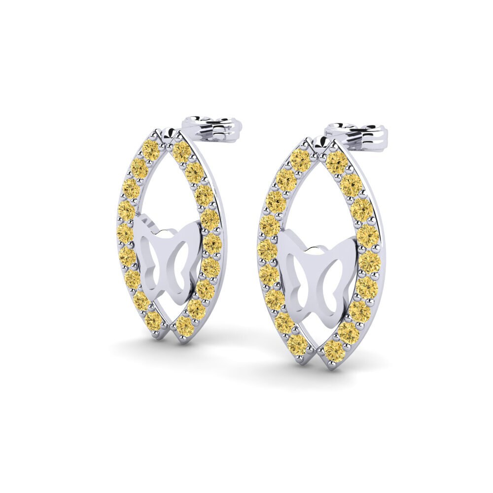 Yellow Diamond Women's Earring Decampera