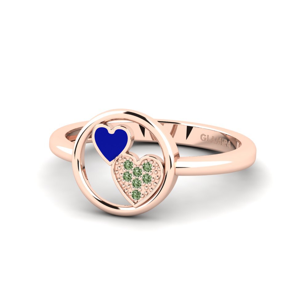 Grüner Diamant Ring Decant