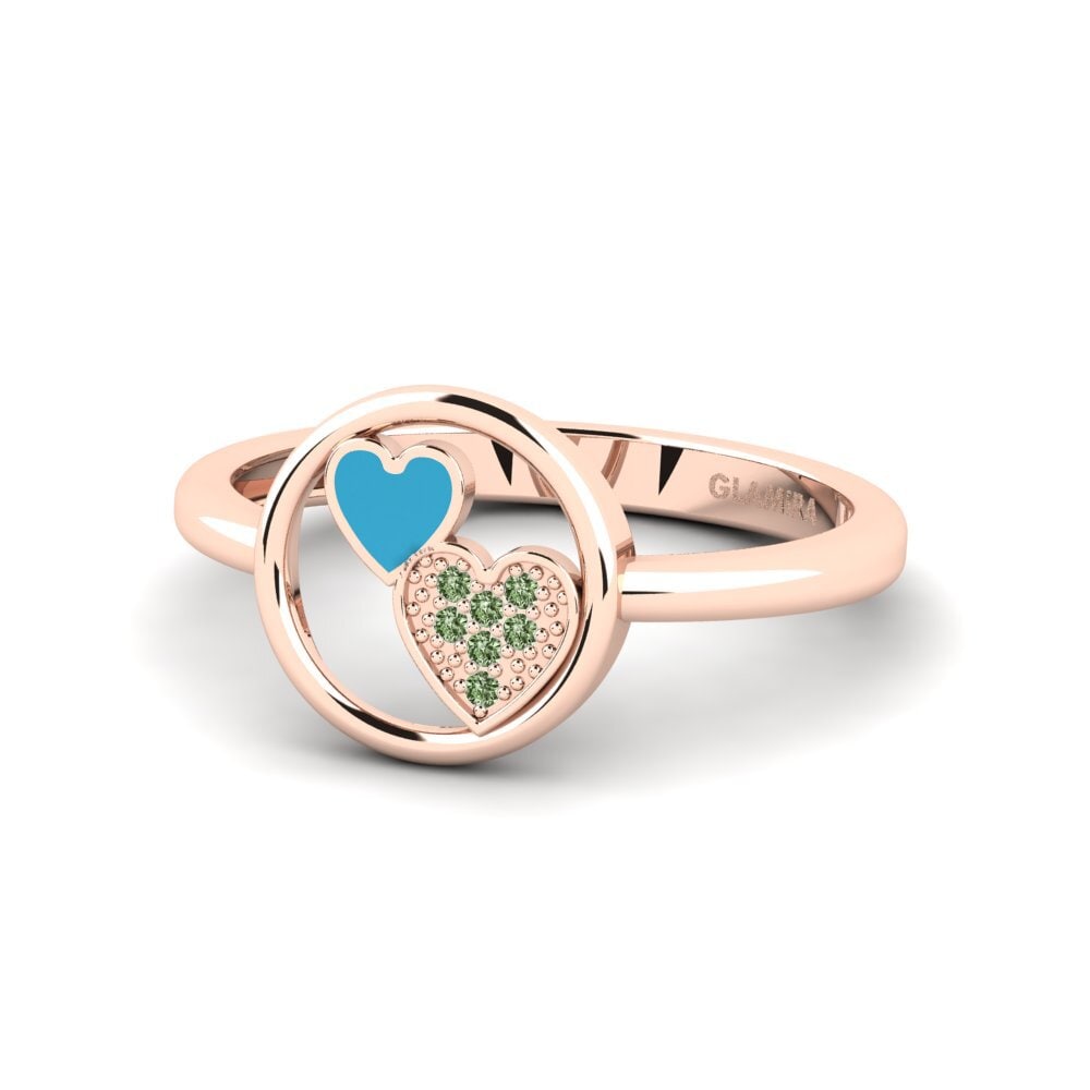 Grüner Diamant Ring Decant