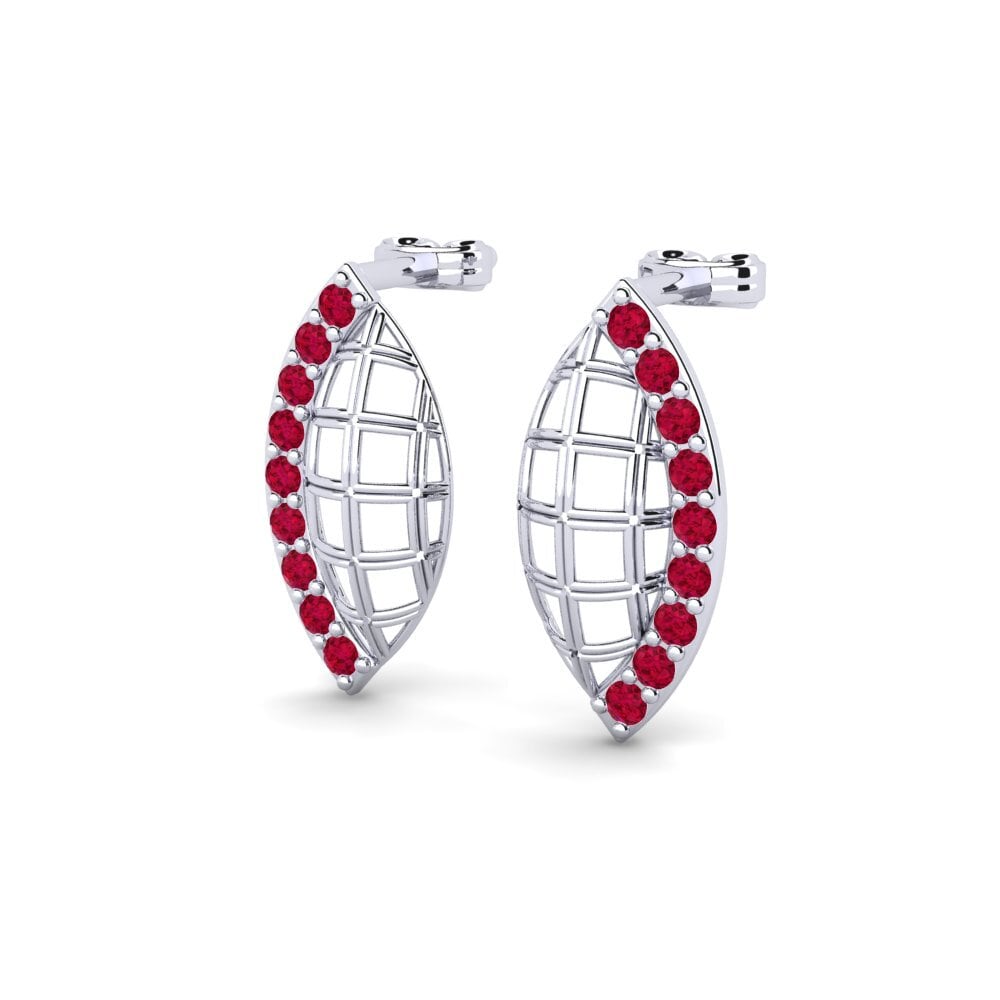 Ruby Women's Earring Decapite