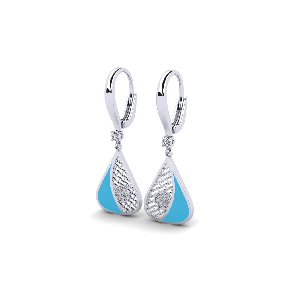 Plata 925 Pendiente de mujer Dectent