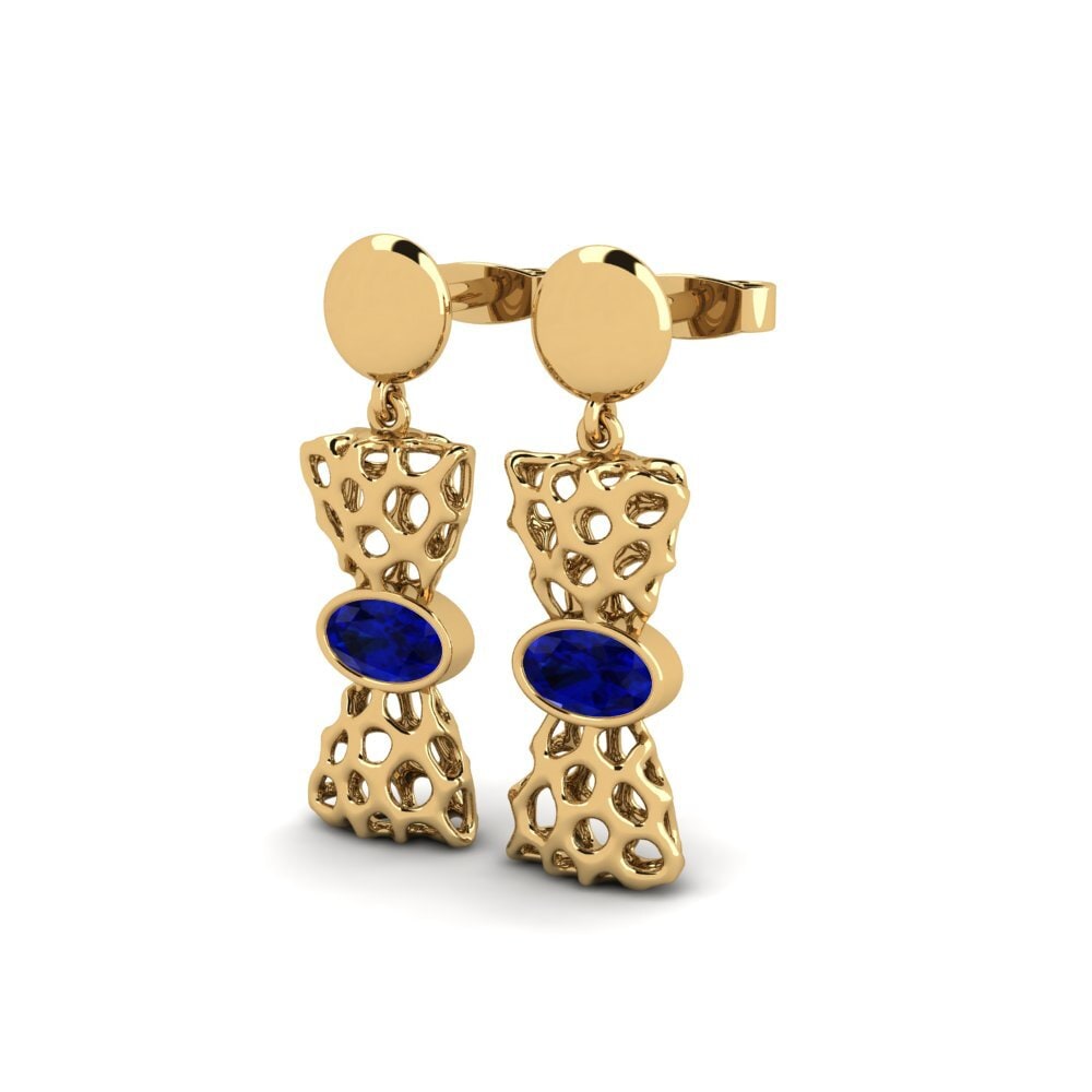 Sapphire Women's Earring Dedal