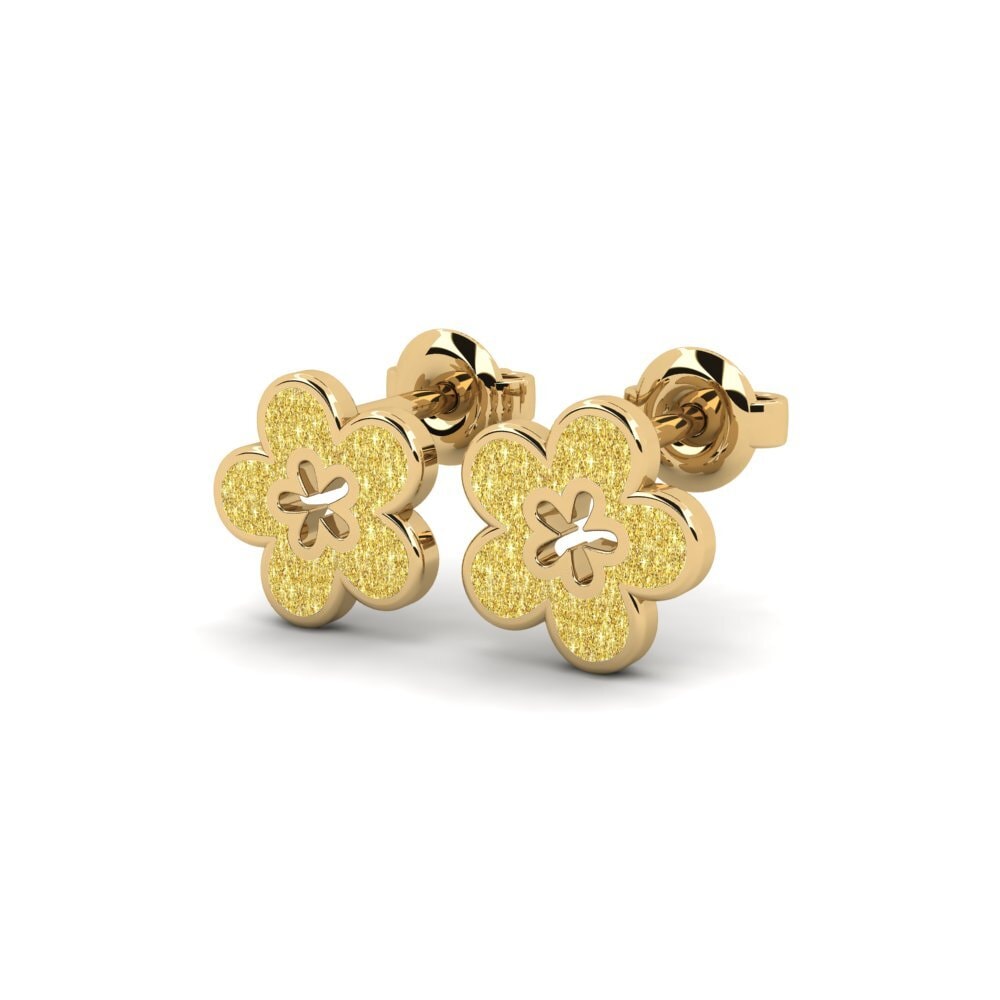 14k Oro Amarillo Pendiente para Niño Definable