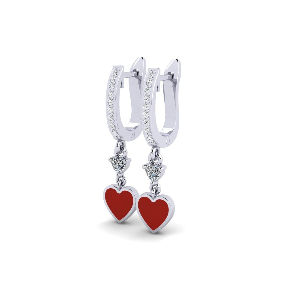 Plata 925 Pendiente de mujer Degan