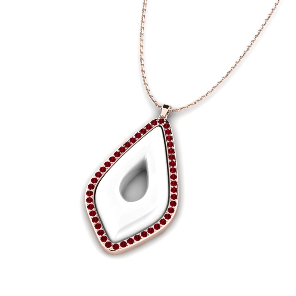 Circonita Roja Colgante de Mujer Dehner